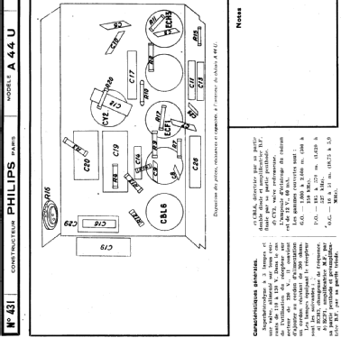 A44U; Philips France; (ID = 219811) Radio