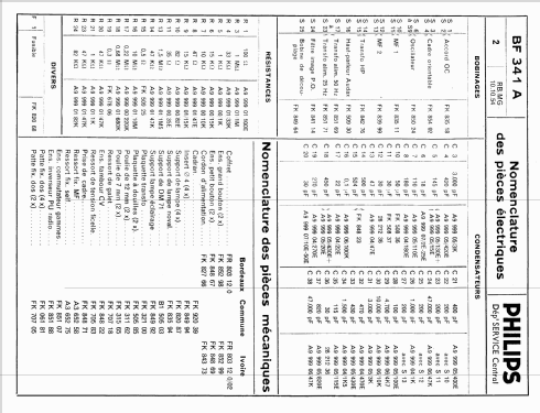 BF341A; Philips France; (ID = 2360336) Radio