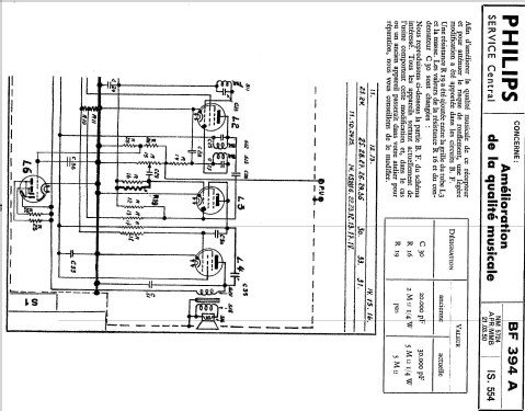 BF394A; Philips France; (ID = 1624280) Radio