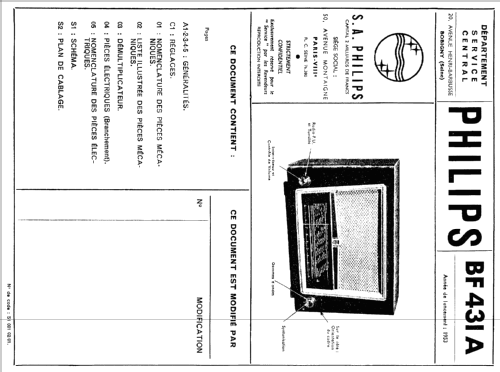 BF431A; Philips France; (ID = 2169832) Radio