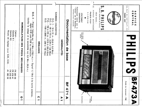 BF473A; Philips France; (ID = 1844769) Radio