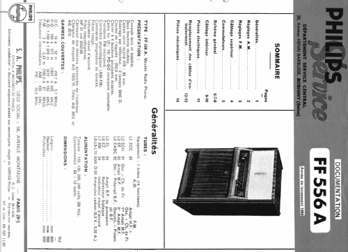 FF556A; Philips France; (ID = 1191494) Radio