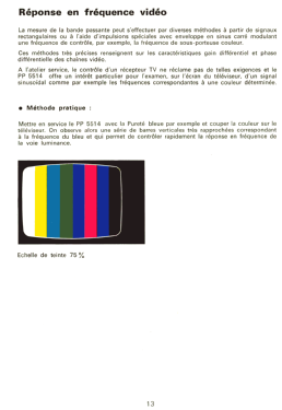 Générateur de mire couleur - Standard Secam PP5514 /01; Philips France; (ID = 2853080) Equipment