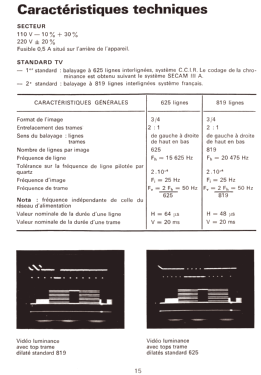 Générateur de mire couleur - Standard Secam PP5514 /01; Philips France; (ID = 2853082) Equipment