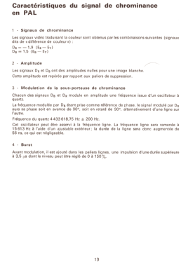 Générateur de mire couleur - Standard Secam PP5514 /01; Philips France; (ID = 2853086) Equipment