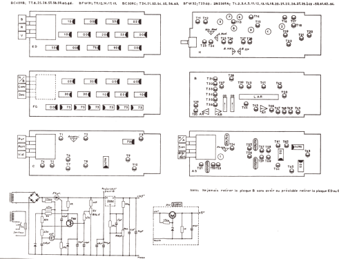 Générateur de mire couleur - Standard Secam PP5514 /01; Philips France; (ID = 2853088) Equipment