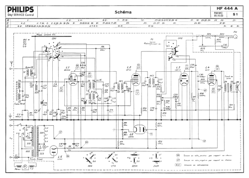 HF444A; Philips France; (ID = 2076973) Radio