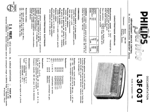 L3F03T; Philips France; (ID = 2014540) Radio