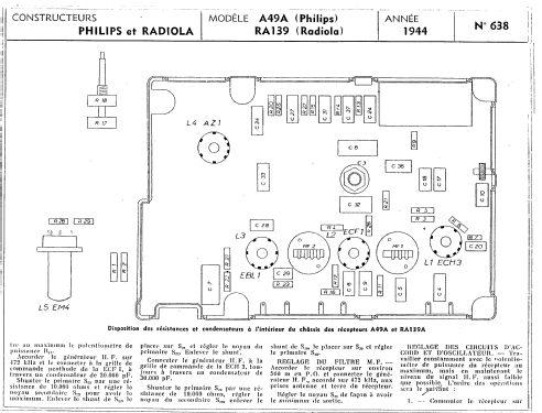 Mélodie A49A; Philips France; (ID = 903741) Radio