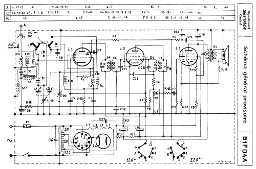 Philetta B1F04A; Philips France; (ID = 2007298) Radio