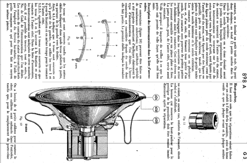 Sonate 898A; Philips France; (ID = 1724586) Radio