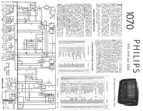 431A; Philips Electrical, (ID = 595207) Radio