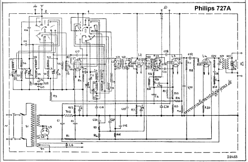 727A; Philips Electrical, (ID = 578347) Radio