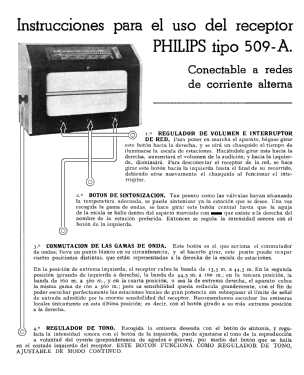 509A; Philips Ibérica, (ID = 2865916) Radio