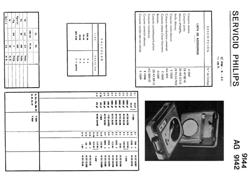 Electrófono AG-9142; Philips Ibérica, (ID = 2409442) R-Player