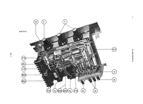 Amplificador Transistorizado de 20 W EL6622 /00 /06 /13; Philips Ibérica, (ID = 2432360) Ampl/Mixer