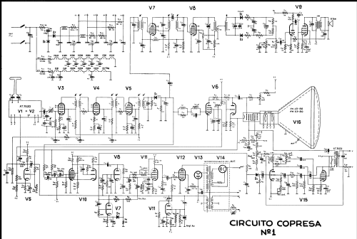 Copresa Circuito nº 1; Philips Ibérica, (ID = 2498793) Television