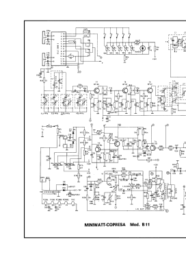 Miniwatt B11; Philips Ibérica, (ID = 3084245) Television