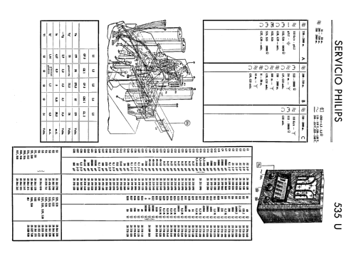 Nautilus 535U; Philips Ibérica, (ID = 2431102) Radio