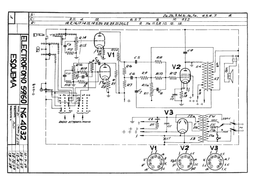 Electrófono NG-4032; Philips Ibérica, (ID = 2409653) R-Player