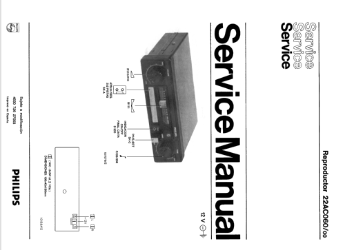 22AC060 /00; Philips Ibérica, (ID = 845741) R-Player