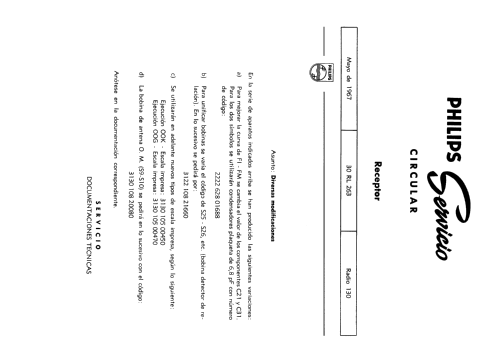 30-RL-263 /00K / 00G ; Philips Ibérica, (ID = 2087366) Radio