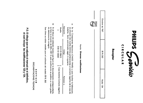 30-RL-263 /00K / 00G ; Philips Ibérica, (ID = 2087367) Radio