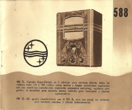 588A - 588A4; Philips Ibérica, (ID = 1994891) Radio