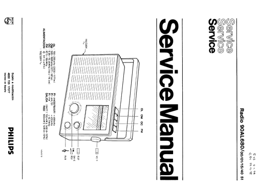 90-AL-680/15; Philips Ibérica, (ID = 1102936) Radio