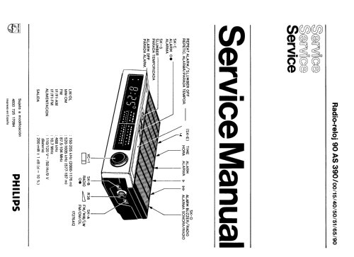 90-AS-390/51; Philips Ibérica, (ID = 1105681) Radio