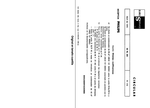 90-RL-291; Philips Ibérica, (ID = 2090734) Radio