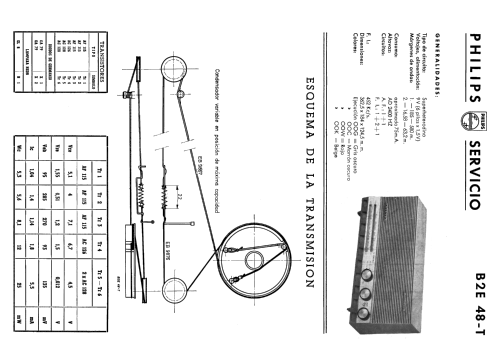 B2E48T /00G /00C /00W /00K; Philips Ibérica, (ID = 2090822) Radio