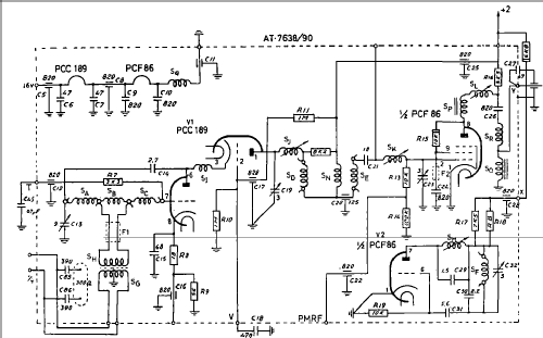 Copresa VHF Selector de Canales - Channel Selector / Tuner AT-7638 /90 Memomatic; Philips Ibérica, (ID = 2225562) Converter