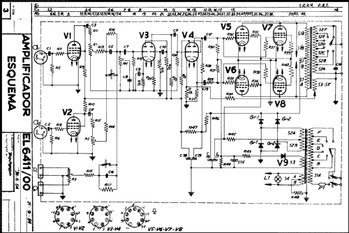 EL6411 /00; Philips Ibérica, (ID = 1956348) Ampl/Mixer