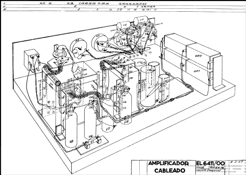 EL6411 /00; Philips Ibérica, (ID = 1956350) Ampl/Mixer