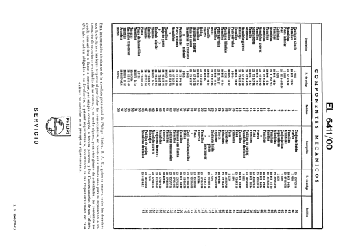 EL6411 /00; Philips Ibérica, (ID = 1956353) Ampl/Mixer