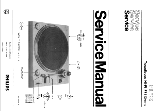 F-7113/00; Philips Ibérica, (ID = 1326142) R-Player