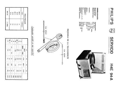 H4E94A; Philips Ibérica, (ID = 2078978) Radio