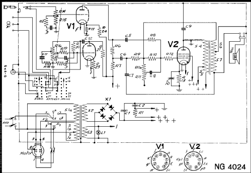 Electrófono NG-4024 /01; Philips Ibérica, (ID = 2093085) Enrég.-R