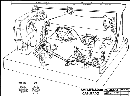 NG-4000; Philips Ibérica, (ID = 2071412) Ampl/Mixer