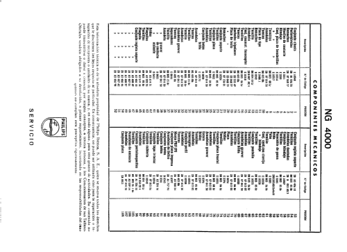 NG-4000; Philips Ibérica, (ID = 2071415) Ampl/Mixer