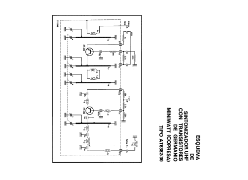 Copresa UHF Selector de Canales - Channel Selector / Tuner AT6382 /30; Philips Ibérica, (ID = 2225381) Adapter