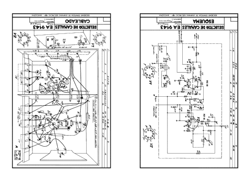 VHF selector de canales. Channel Selector EA9143; Philips Ibérica, (ID = 1950600) Converter