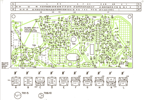 19RL260/00-B; Philips Italy; (ID = 1504025) Radio