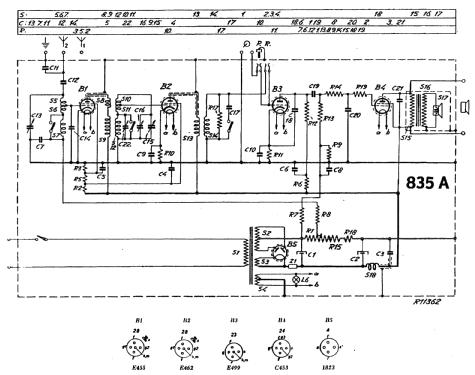 835A; Philips Italy; (ID = 254164) Radio