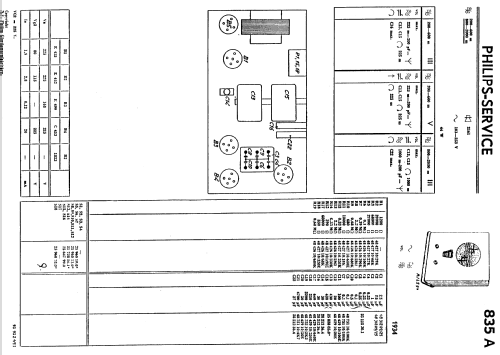 835A; Philips Italy; (ID = 319126) Radio