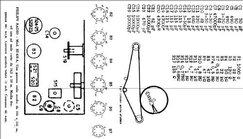 BI420A; Philips Italy; (ID = 385777) Radio