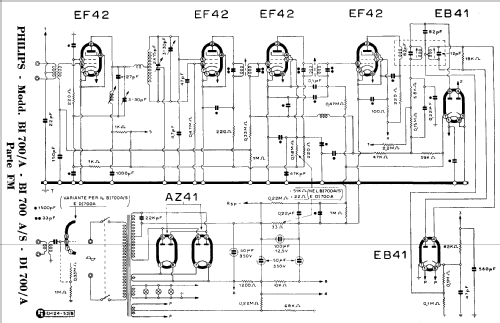 BI700A; Philips Italy; (ID = 949289) Radio