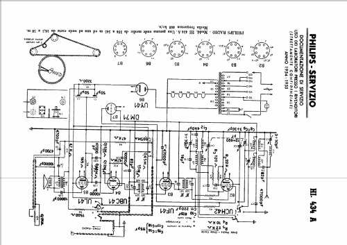 HI434A; Philips Italy; (ID = 647552) Radio