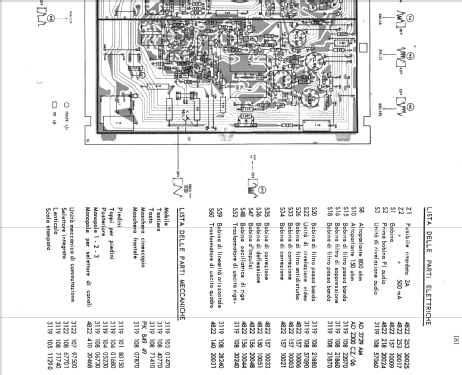 Arezzo - Viareggio I23T601/00; Philips Italy; (ID = 1022620) Television